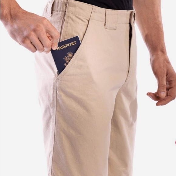 SCOTTeVEST HIDDEN CARGO SHORTS - NEW IN PACKAGE - SIZE 42 - Picture 7 of 12